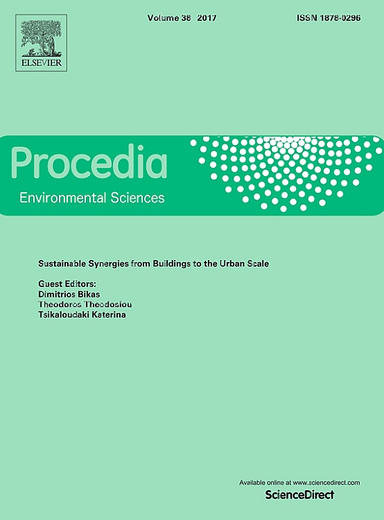 Go to journal home page - Procedia Environmental Sciences